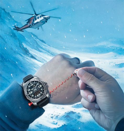 bw breitling - Breitling watch with emergency beacon.